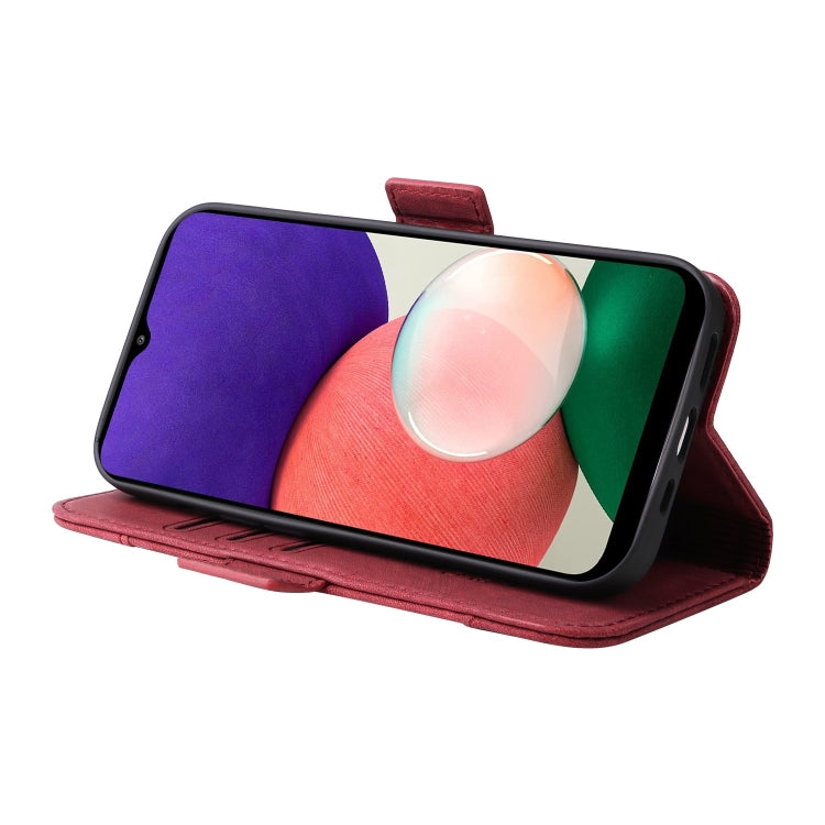 For Samsung Galaxy A22 5G BETOPNICE Dual-side Buckle Leather Phone Case