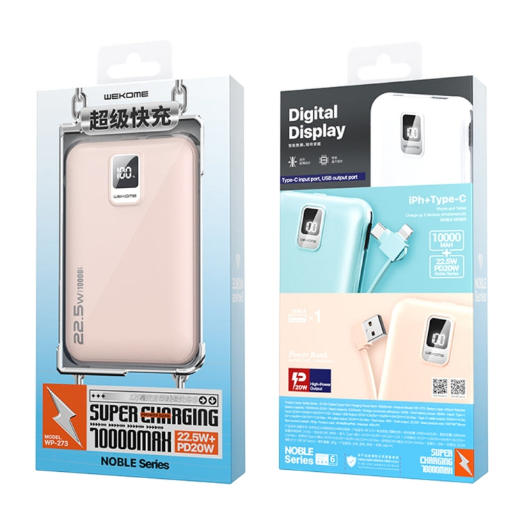 WEKOME WP-273 Noble Series 10000mAh LED Display Power Bank