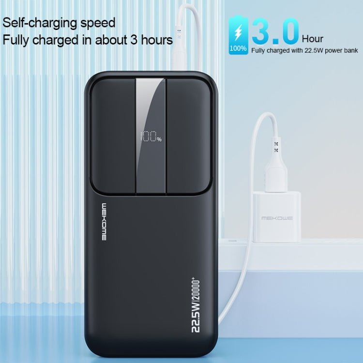 WEKOME WP-301 Gonen Series 10000mAh LED Display Fast Charging Power Bank