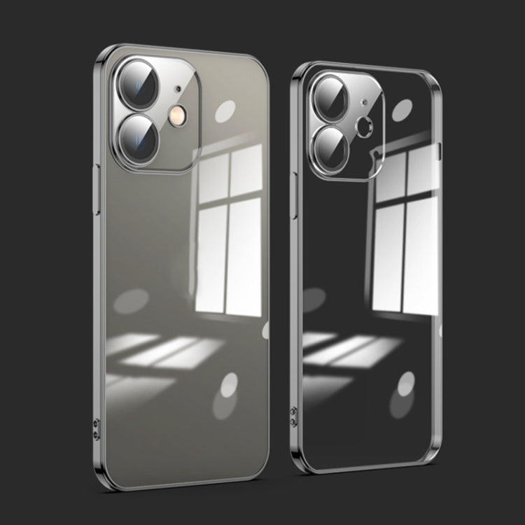 For iPhone 12 Dustproof Glass Lens Protection Electroplating Phone Case