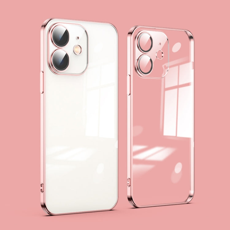 For iPhone 12 Dustproof Glass Lens Protection Electroplating Phone Case