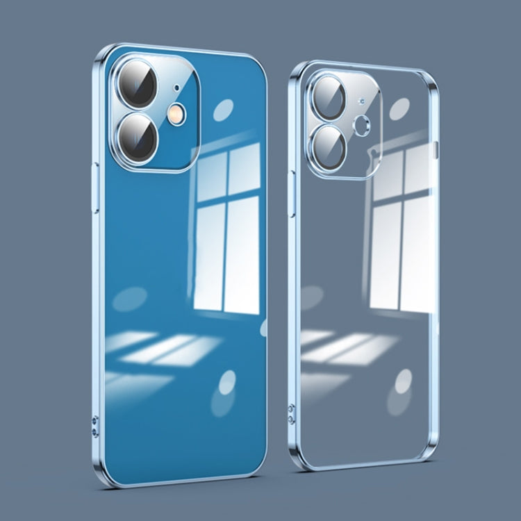 For iPhone 12 Dustproof Glass Lens Protection Electroplating Phone Case