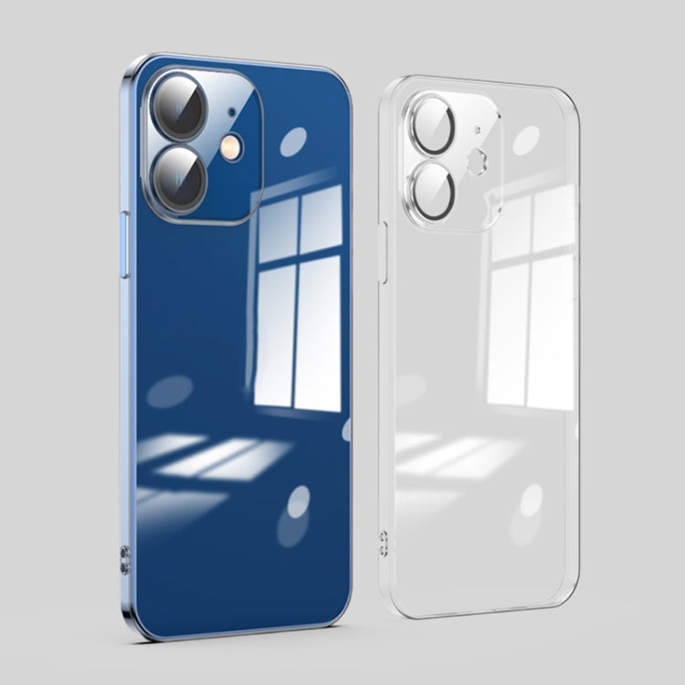 For iPhone 12 Dustproof Glass Lens Protection Electroplating Phone Case