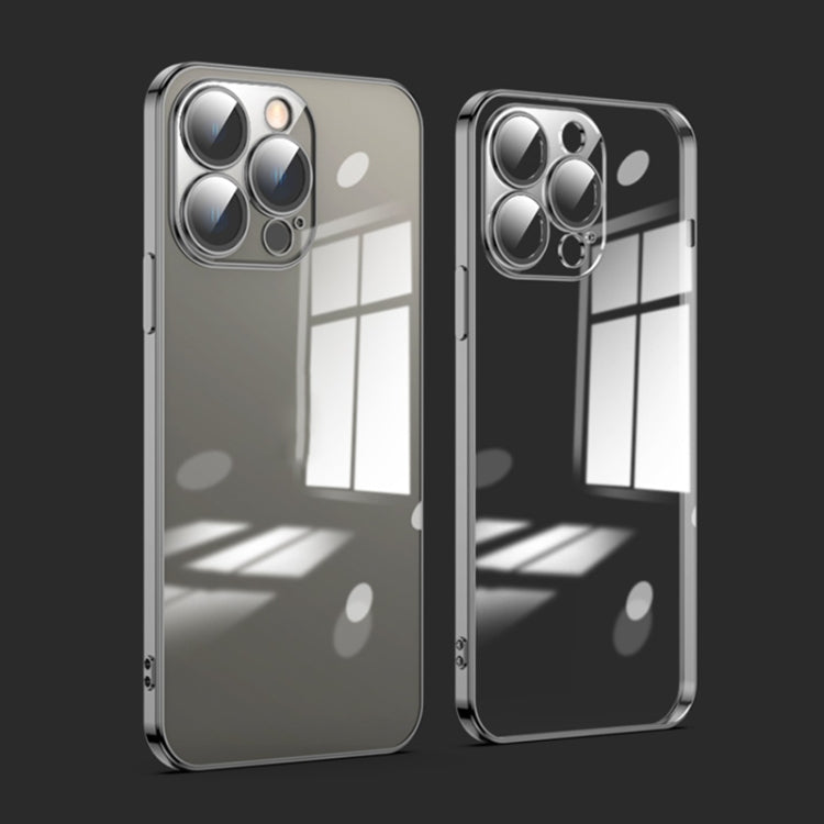 For iPhone 12 Pro Dustproof Glass Lens Protection Electroplating Phone Case
