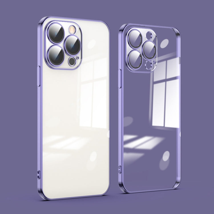 For iPhone 12 Pro Dustproof Glass Lens Protection Electroplating Phone Case