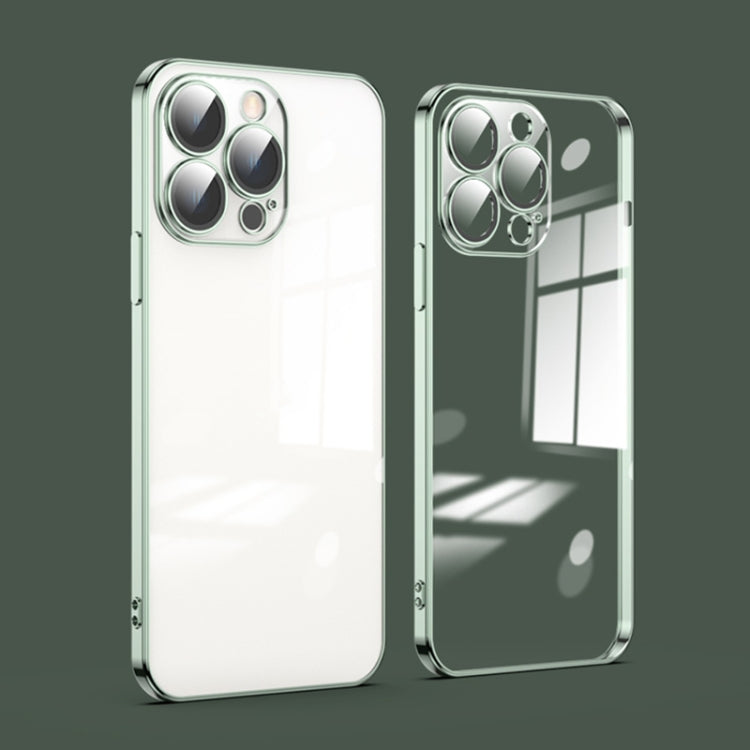 For iPhone 12 Pro Dustproof Glass Lens Protection Electroplating Phone Case