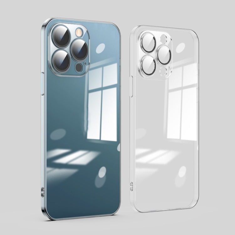 For iPhone 12 Pro Dustproof Glass Lens Protection Electroplating Phone Case