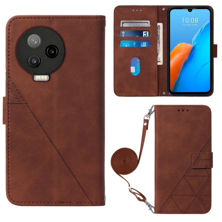 For Infinix Note 12 Pro 4G Crossbody 3D Embossed Flip Leather Phone Case