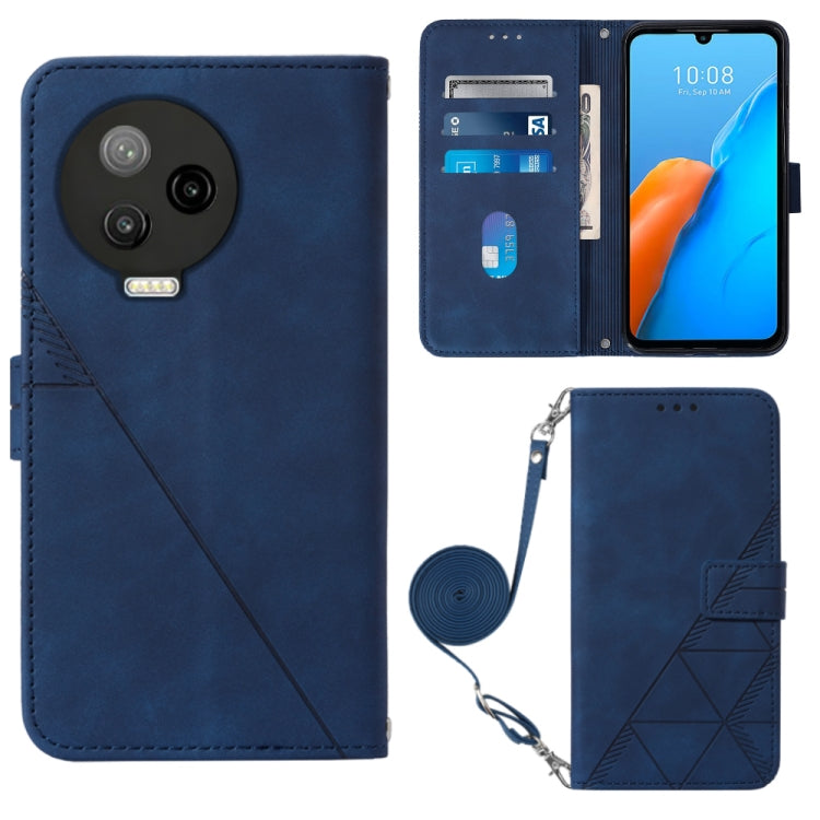 For Infinix Note 12 Pro 4G Crossbody 3D Embossed Flip Leather Phone Case