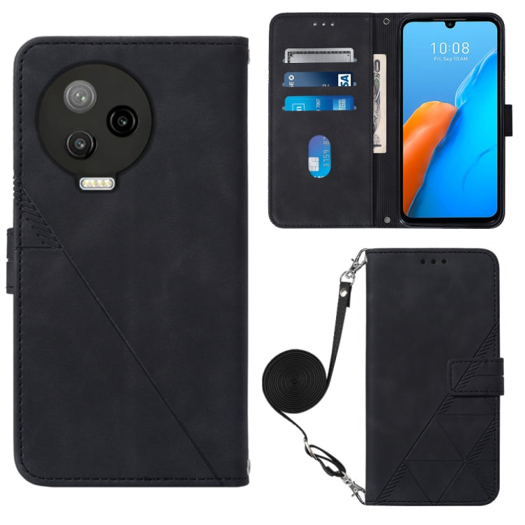 For Infinix Note 12 Pro 4G Crossbody 3D Embossed Flip Leather Phone Case