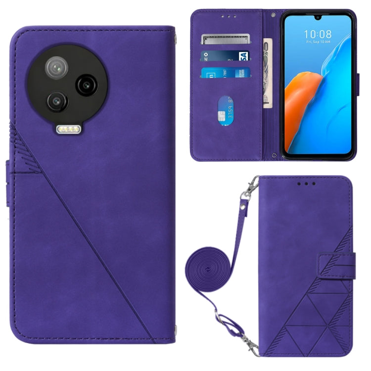 For Infinix Note 12 Pro 4G Crossbody 3D Embossed Flip Leather Phone Case