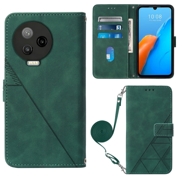 For Infinix Note 12 Pro 4G Crossbody 3D Embossed Flip Leather Phone Case