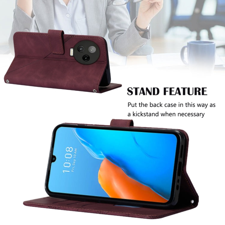 For Infinix Note 12 Pro 4G Crossbody 3D Embossed Flip Leather Phone Case