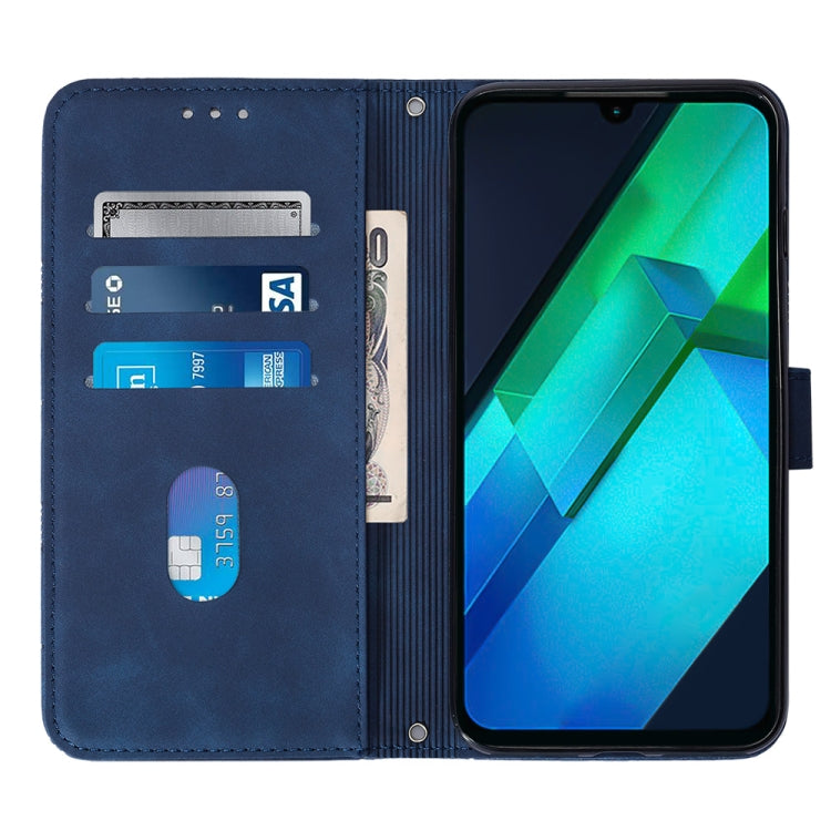 For Infinix Note 12i X6819 Crossbody 3D Embossed Flip Leather Phone Case