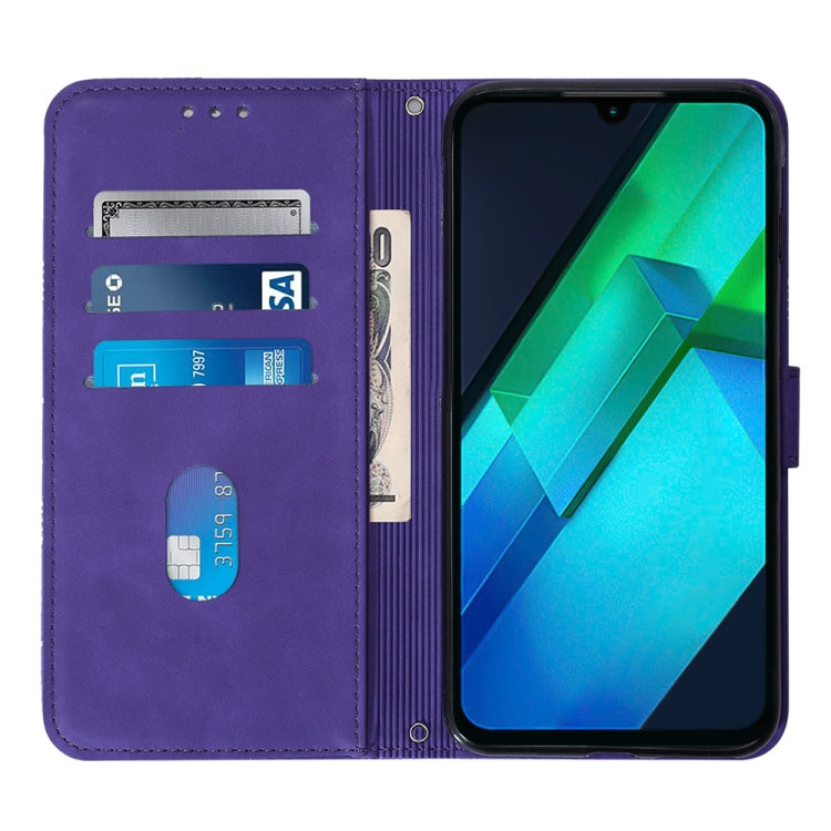 For Infinix Note 12i X6819 Crossbody 3D Embossed Flip Leather Phone Case