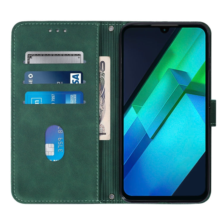 For Infinix Note 12i X6819 Crossbody 3D Embossed Flip Leather Phone Case