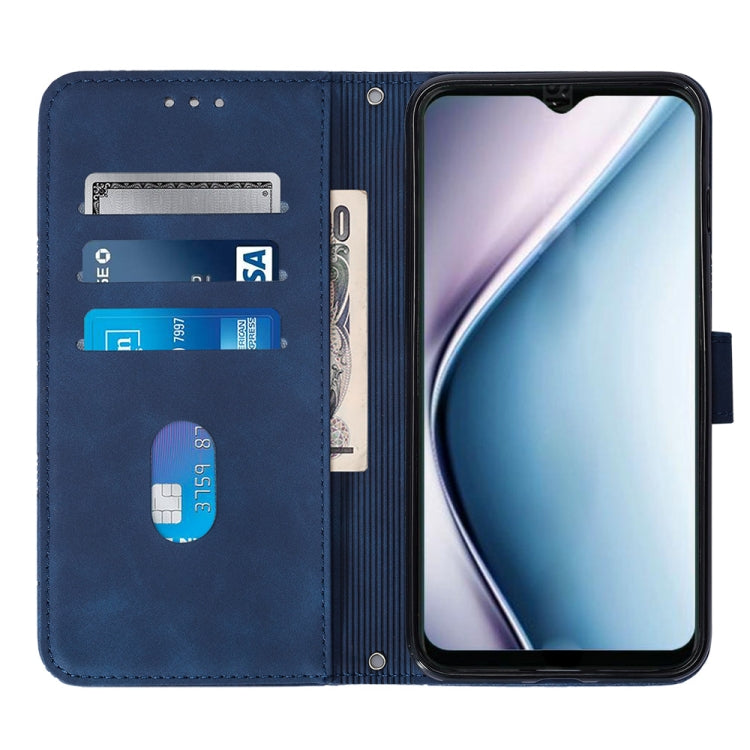 For Itel P38 / S17 / Vision 3 Crossbody 3D Embossed Flip Leather Phone Case