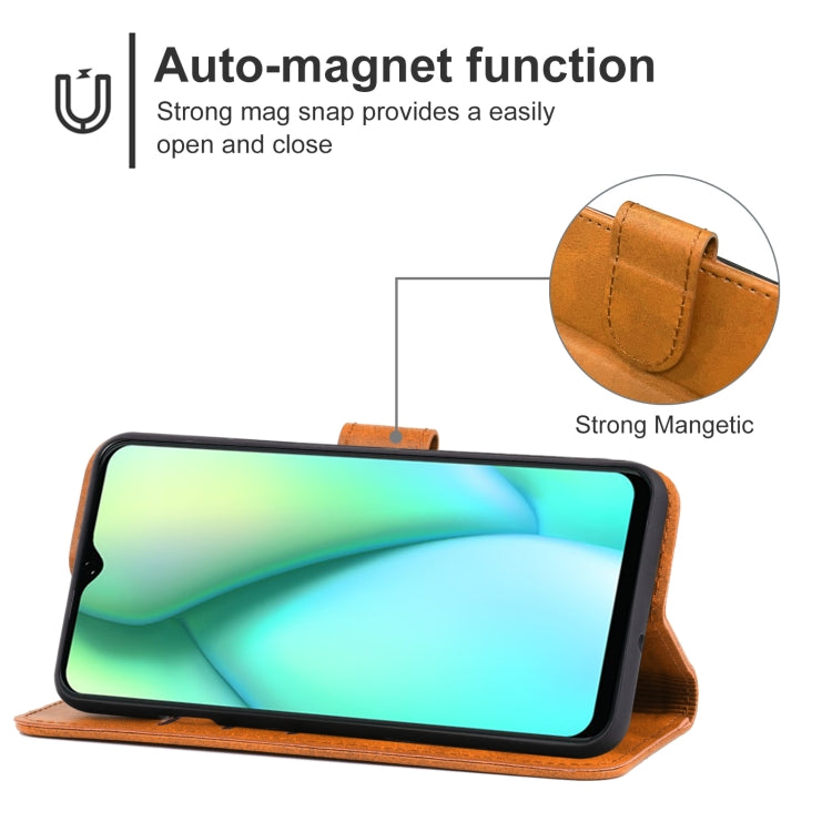 For Itel P38 Leather Phone Case