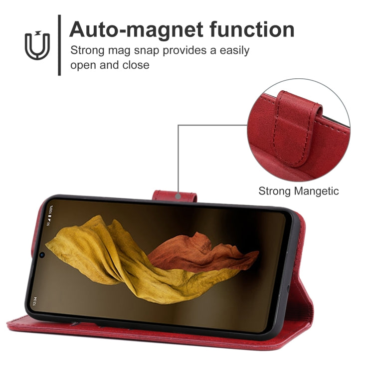 For Sharp Aquos Sense7 Leather Phone Case