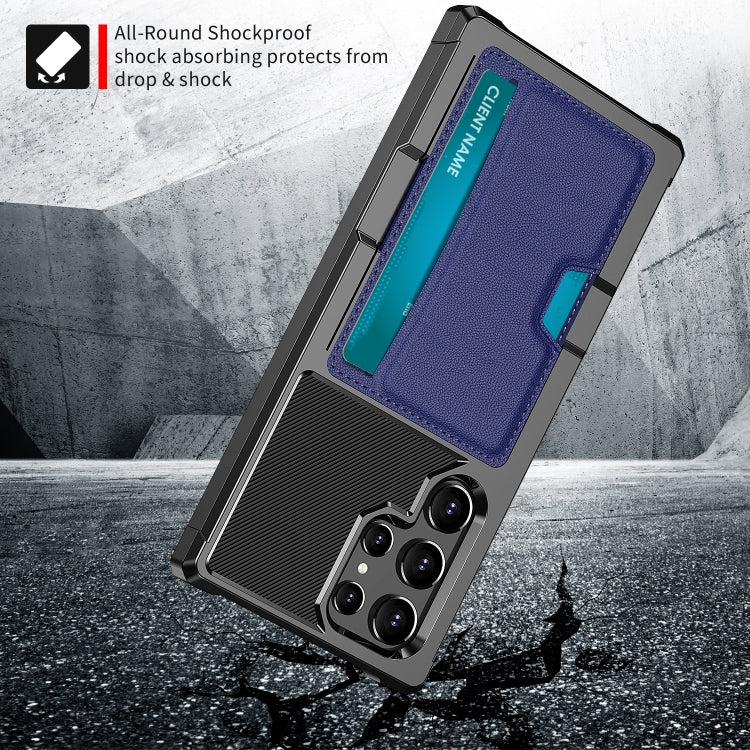 For Samsung Galaxy S22 Ultra 5G ZM02 Card Slot Holder Phone Case