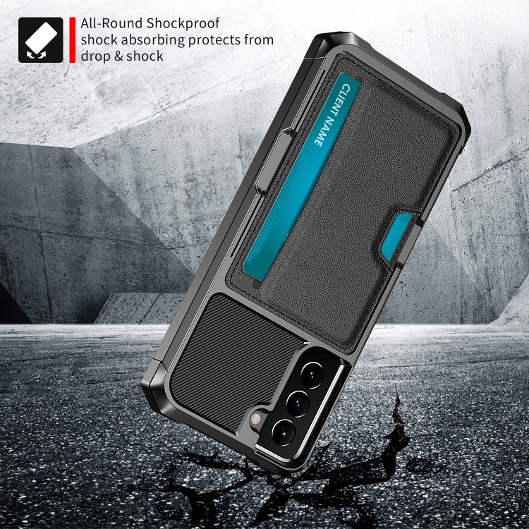 For Samsung Galaxy S21 5G ZM02 Card Slot Holder Phone Case
