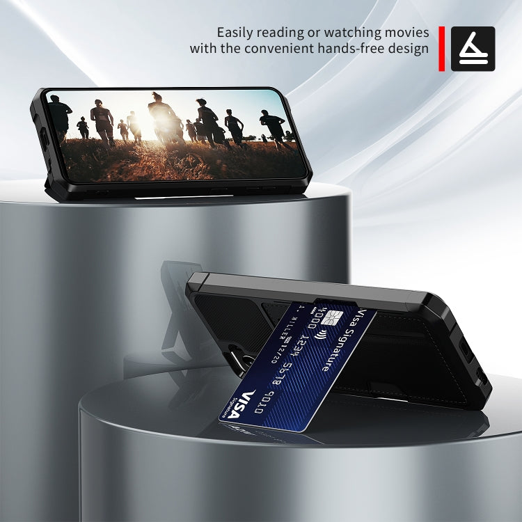 For Samsung Galaxy S21 5G ZM02 Card Slot Holder Phone Case