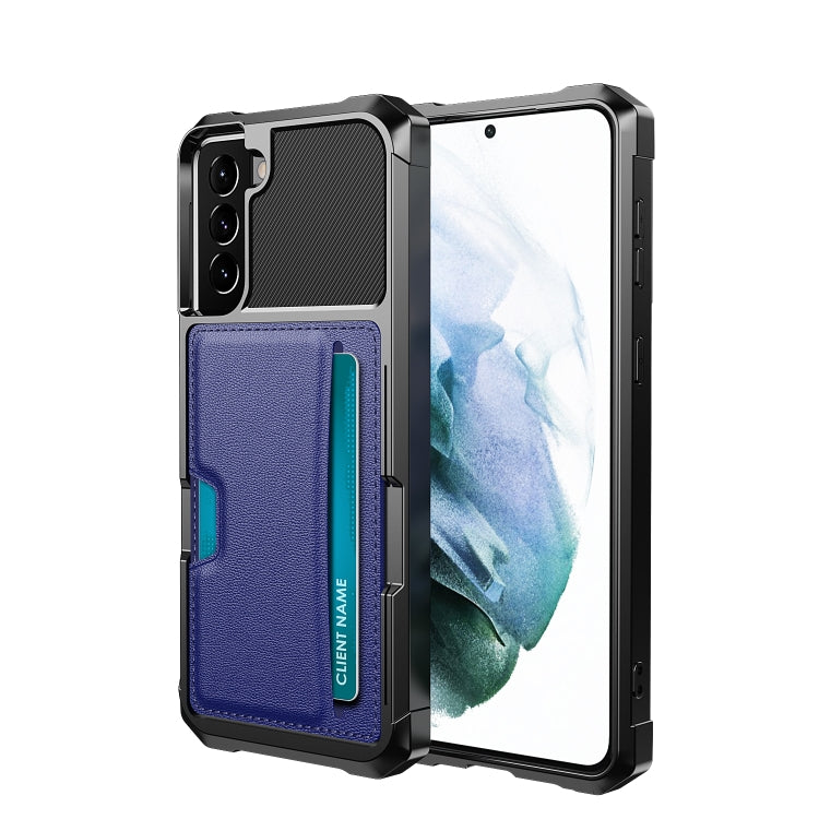 For Samsung Galaxy S21 5G ZM02 Card Slot Holder Phone Case