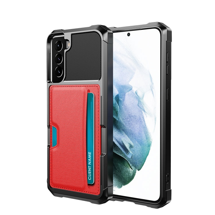 For Samsung Galaxy S21 5G ZM02 Card Slot Holder Phone Case