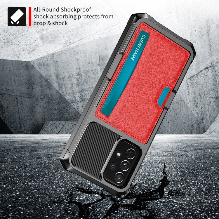 For Samsung Galaxy S20 ZM02 Card Slot Holder Phone Case