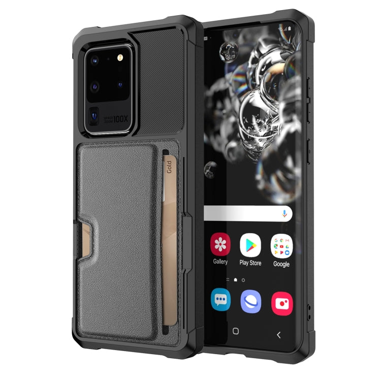 For Samsung Galaxy S20 Ultra ZM02 Card Slot Holder Phone Case