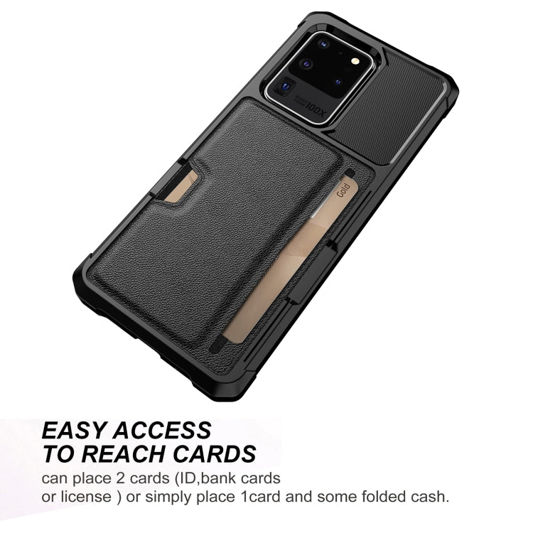 For Samsung Galaxy S20 Ultra ZM02 Card Slot Holder Phone Case