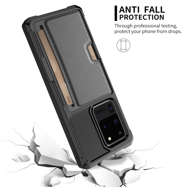 For Samsung Galaxy S20 Ultra ZM02 Card Slot Holder Phone Case