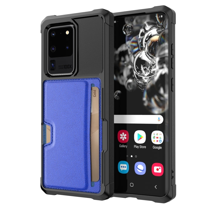 For Samsung Galaxy S20 Ultra ZM02 Card Slot Holder Phone Case