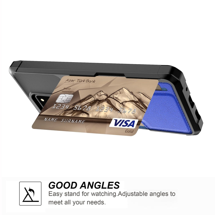 For Samsung Galaxy S20 Ultra ZM02 Card Slot Holder Phone Case