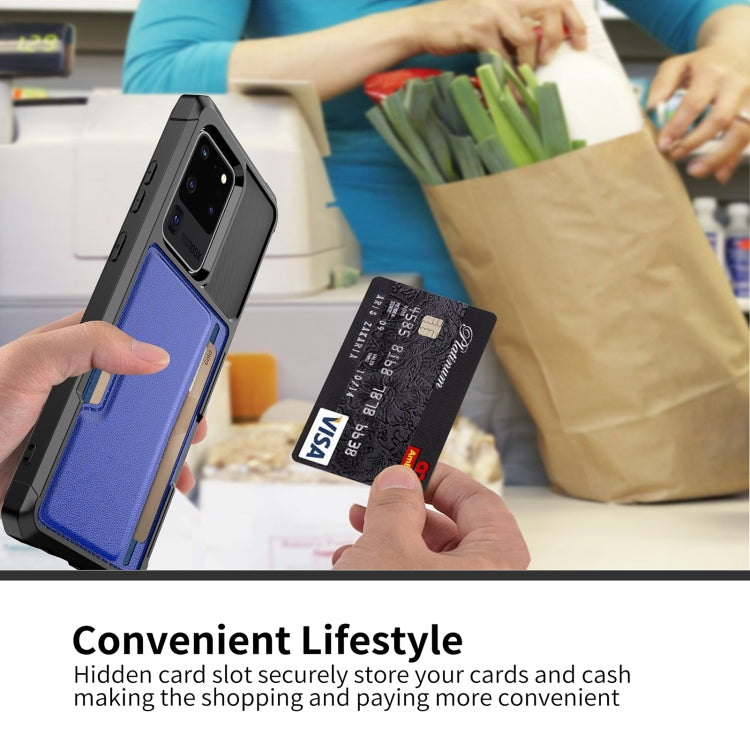 For Samsung Galaxy S20 Ultra ZM02 Card Slot Holder Phone Case