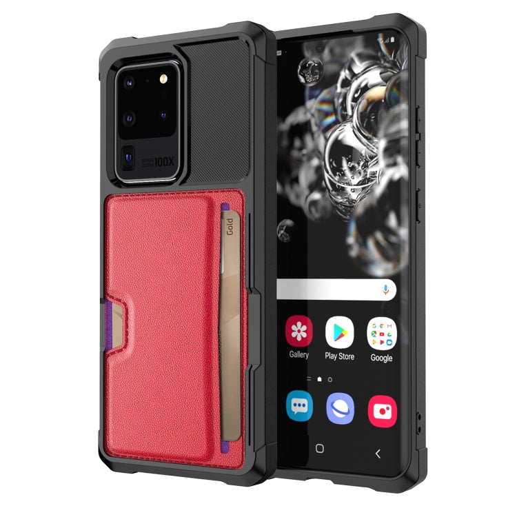 For Samsung Galaxy S20 Ultra ZM02 Card Slot Holder Phone Case