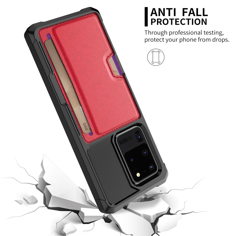 For Samsung Galaxy S20 Ultra ZM02 Card Slot Holder Phone Case