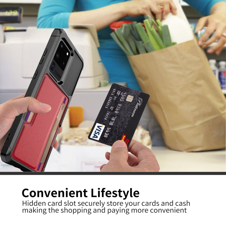 For Samsung Galaxy S20 Ultra ZM02 Card Slot Holder Phone Case