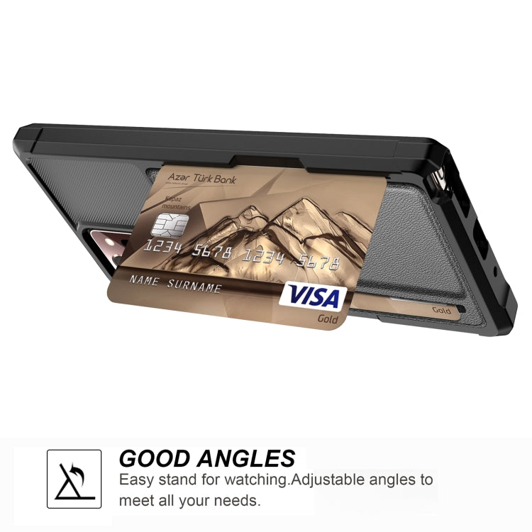 For Samsung Galaxy Note20 ZM02 Card Slot Holder Phone Case