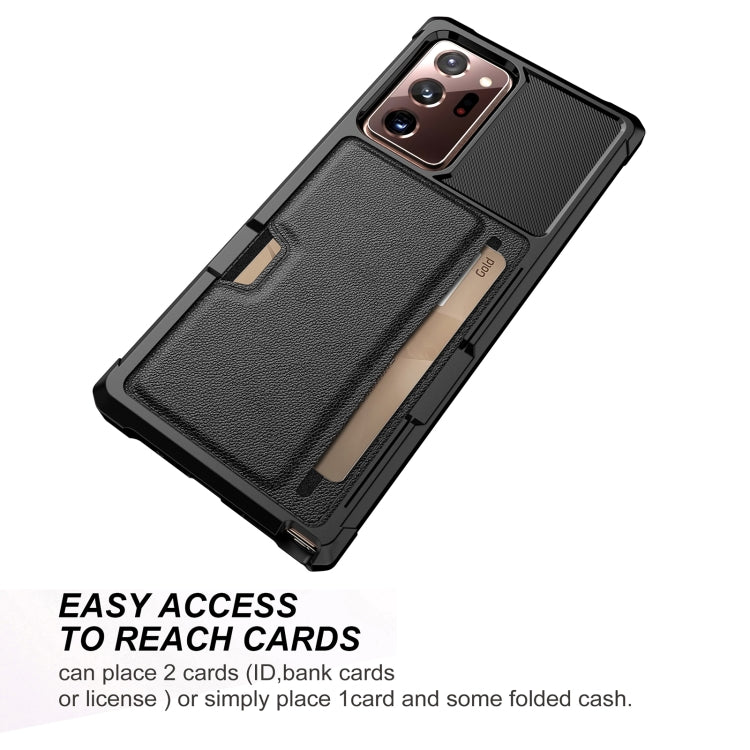For Samsung Galaxy Note20 ZM02 Card Slot Holder Phone Case