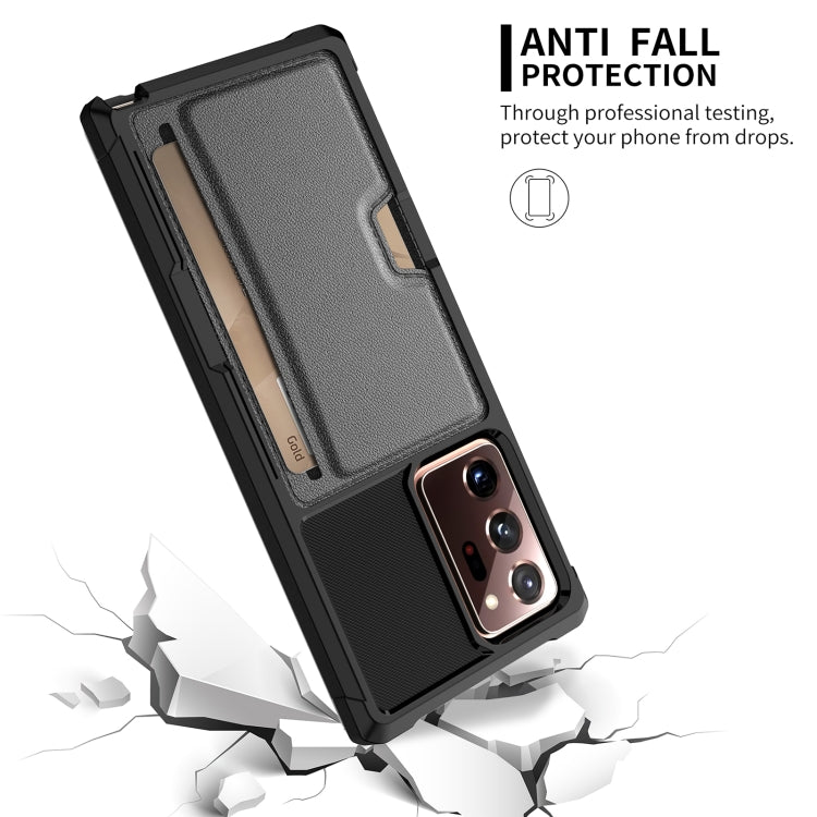 For Samsung Galaxy Note20 ZM02 Card Slot Holder Phone Case