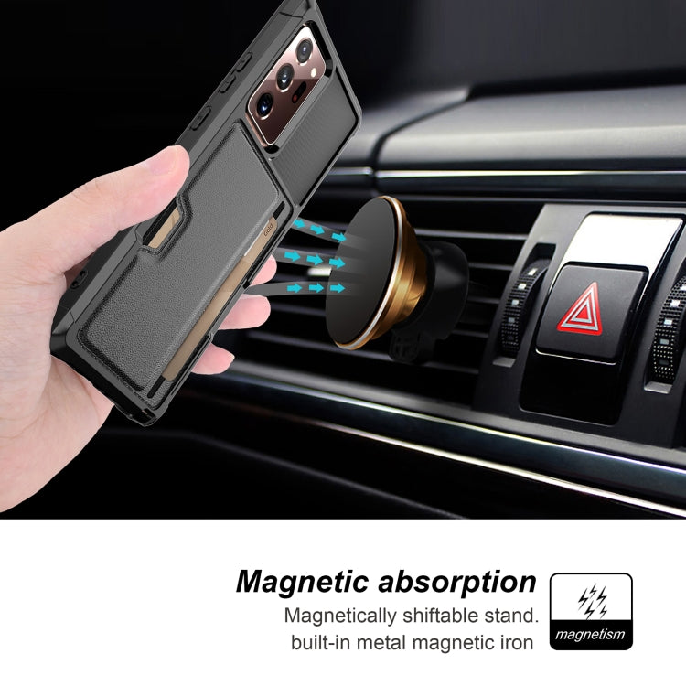 For Samsung Galaxy Note20 ZM02 Card Slot Holder Phone Case
