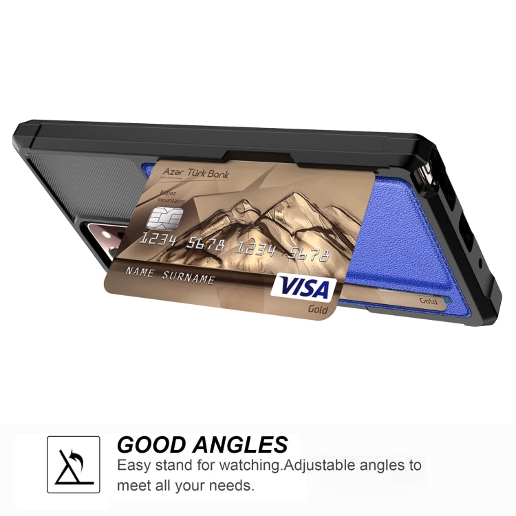 For Samsung Galaxy Note20 ZM02 Card Slot Holder Phone Case