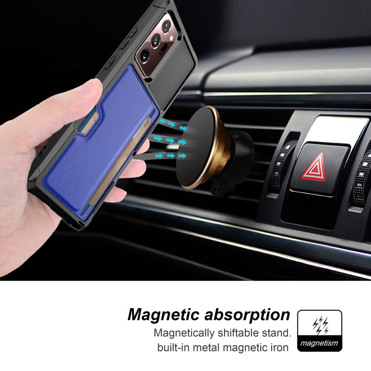 For Samsung Galaxy Note20 ZM02 Card Slot Holder Phone Case
