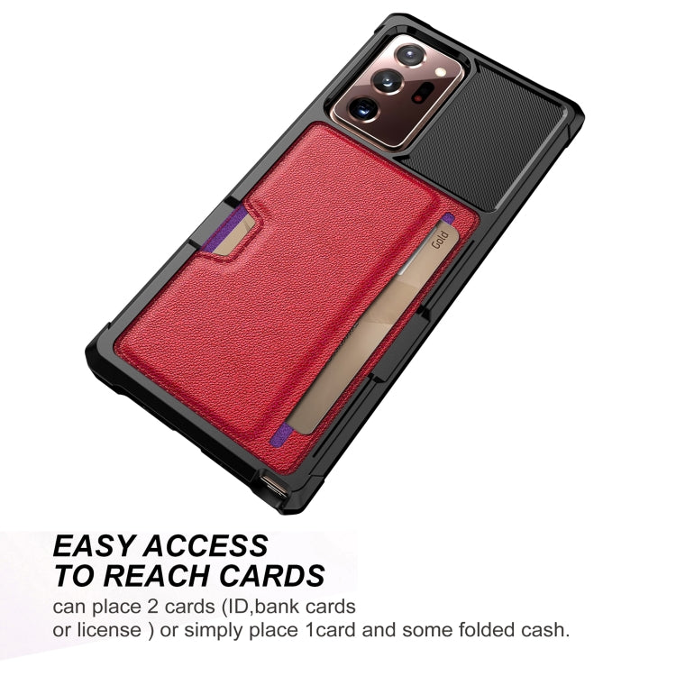 For Samsung Galaxy Note20 ZM02 Card Slot Holder Phone Case