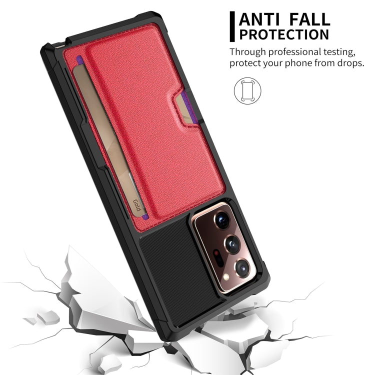 For Samsung Galaxy Note20 ZM02 Card Slot Holder Phone Case