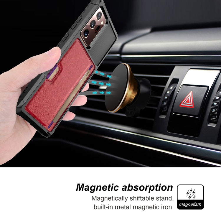 For Samsung Galaxy Note20 ZM02 Card Slot Holder Phone Case