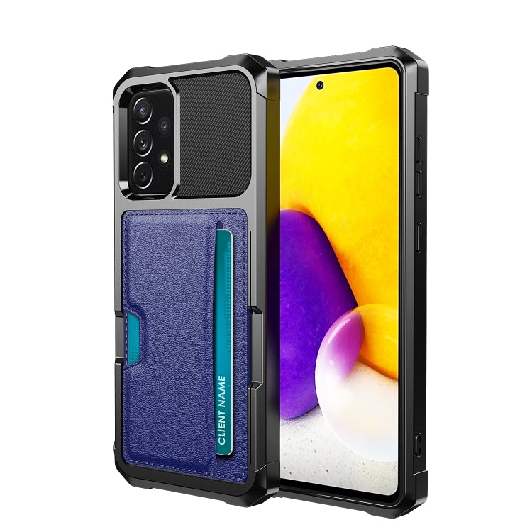 For Samsung Galaxy A72 ZM02 Card Slot Holder Phone Case