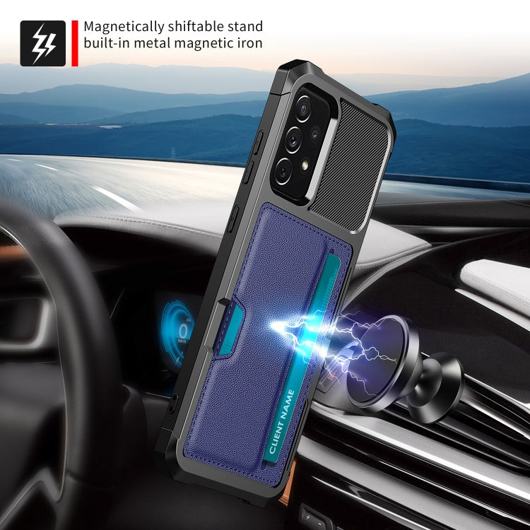 For Samsung Galaxy A52 ZM02 Card Slot Holder Phone Case