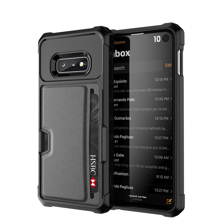For Samsung Galaxy S10e ZM02 Card Slot Holder Phone Case